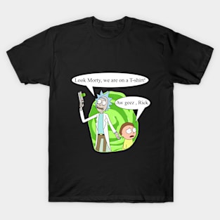 rick and morty tshirt T-Shirt